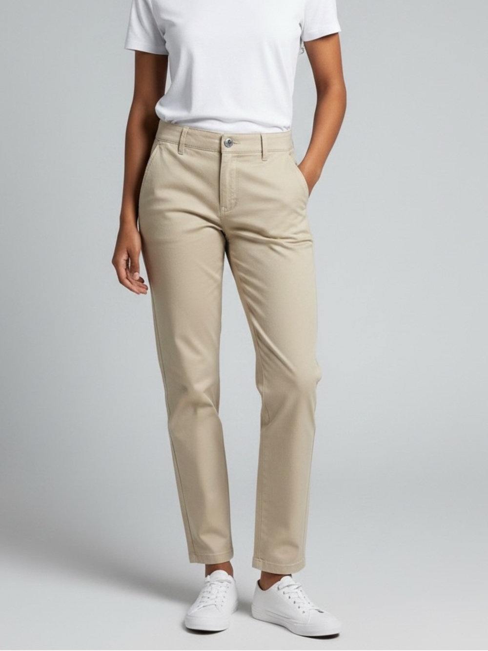 Resort Two•Classic High Rise Straight Leg Athleisure Golf Trousers